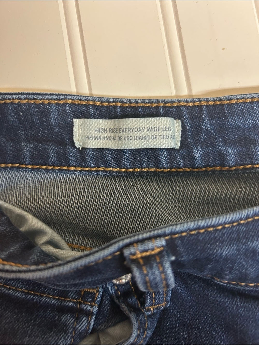 Universal Thread High Rise Everyday Wide Leg Jeans Size 10R - Picture 6 of 7